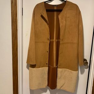 Zara Suede Winter Coat